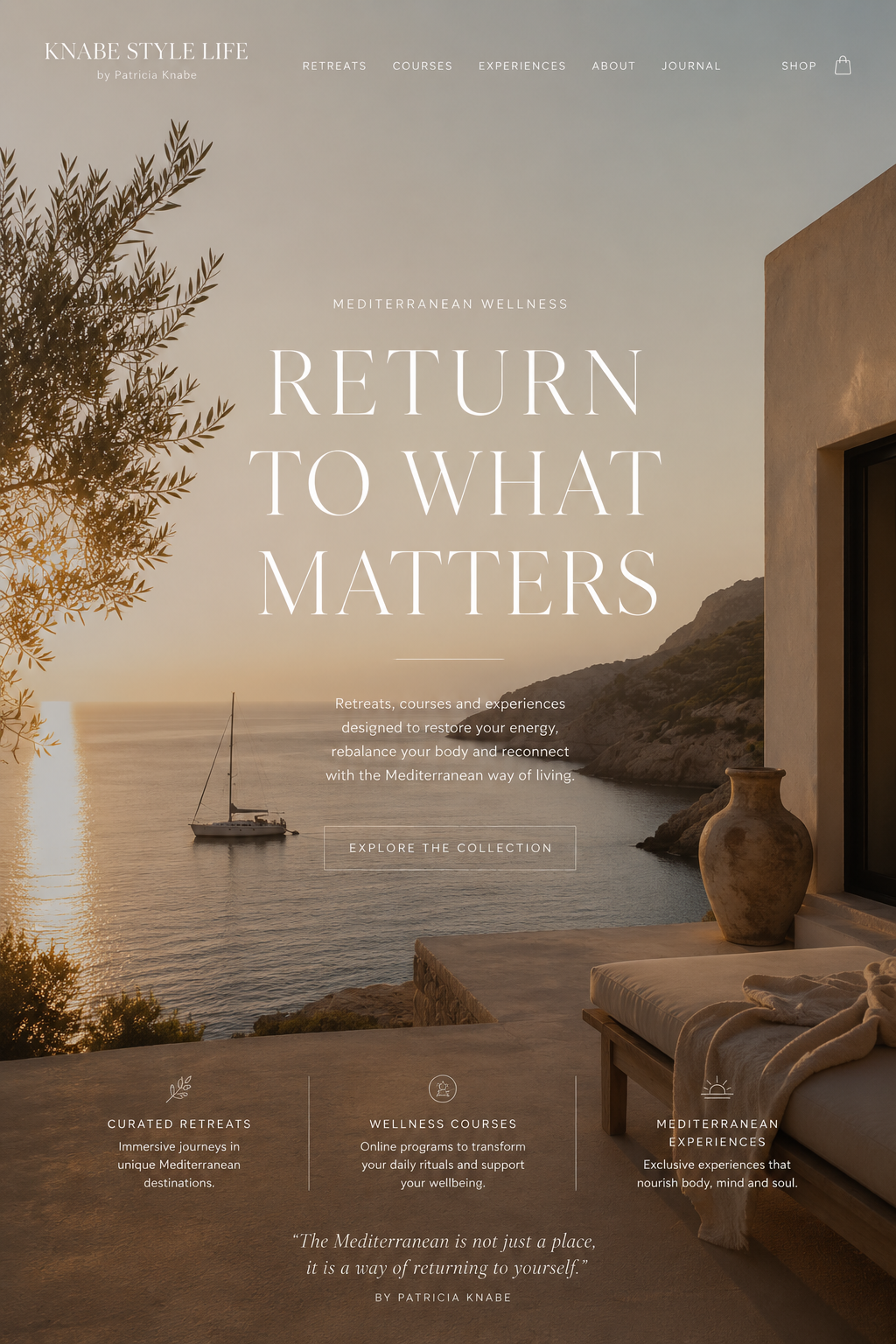 Knabe Style Life — A Mediterranean Selected Life